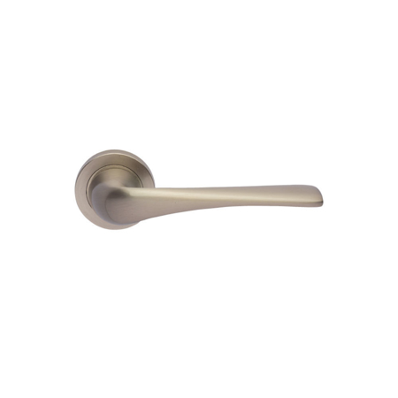 Cielo Italian Luxury Interior Door Handle, Satin Nickel