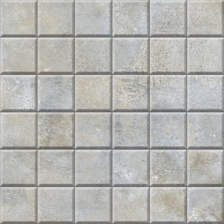 Brooklyn Cemento Greige Honed 12'' x 12'' Mosaic