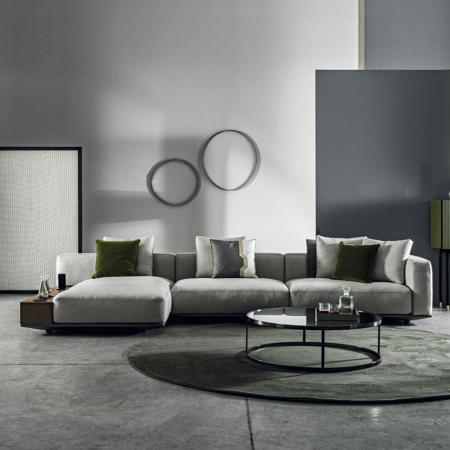 Borgogna 3 Seater Sofa, 36" Seats