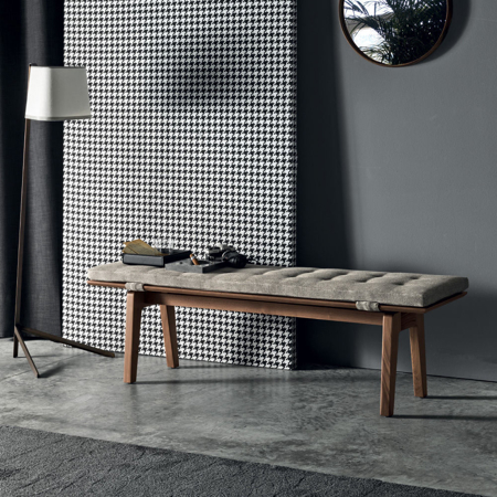 Parioli Bench with Cushion