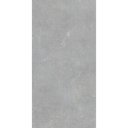 Italian Porcelain Décor Carrière du Kronos Gent Lignes 24" x 48" 3/8" Natural