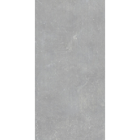 Italian Porcelain Décor Carrière du Kronos Gent Lignes 24"X48" 3/8" Natural