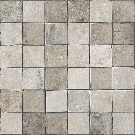 Le Reverse Taupe 12" x 12" Mosaic