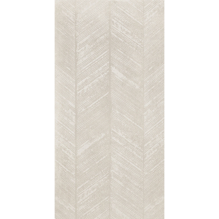 Prima Materia Cenere Fishbone 24" x 48" 3/8" Porcelain Tile