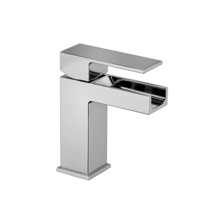 Nix Waterall Single Handle Lavatory Faucet in Brushed Nickel