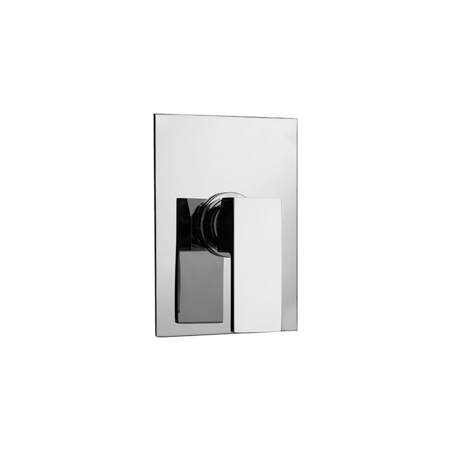 Quadro Pressure Balance Valve Shower Set Chrome