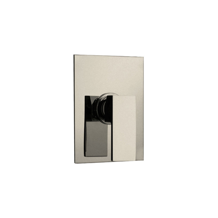 Quadro Pressure Balance Valve Shower Set Brushed Nickel