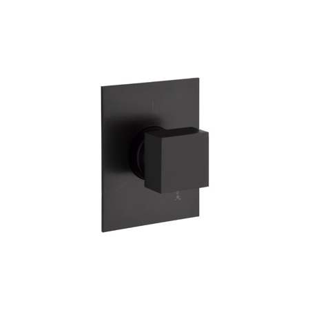 Quadro Volume Control Trim Kit in Matt Black