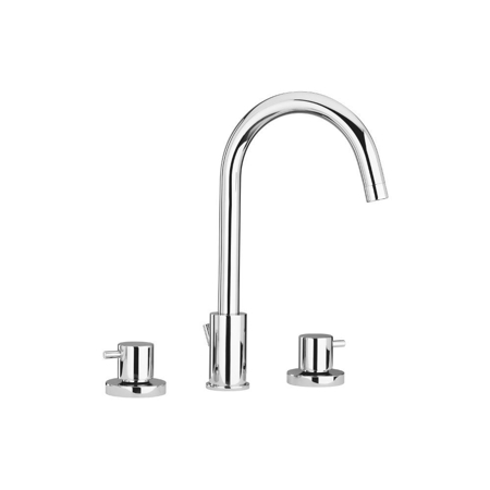 Oden widespread lav faucet 1.2 GPM Matt Black PVD