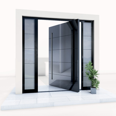 Phantom Pivot Entrance Door