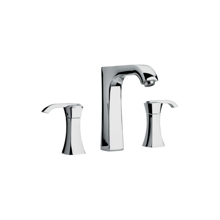 Vellamo roman tub with lever handles Chrome