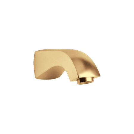 Vellamo bath spout in Matt Gold