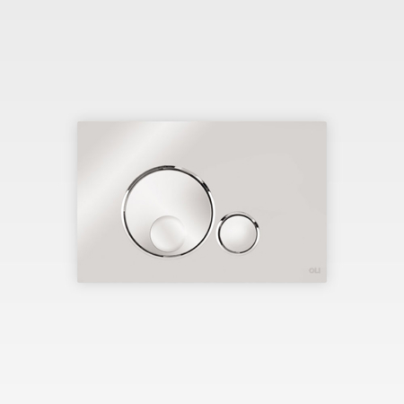 Globe Polished Chrome Flush Plate
