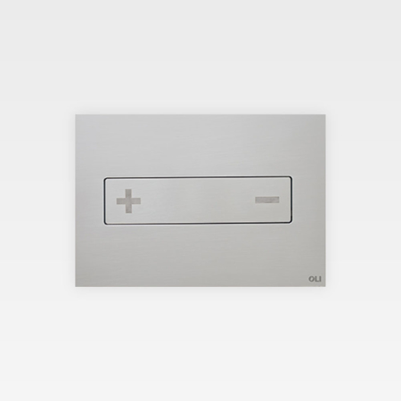 Oceania Brushed Stainless Steel Flush Plate