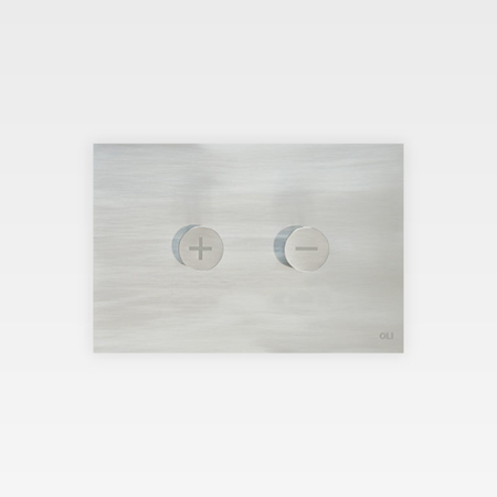 Blink Polished Stainless Steel Flush Plate