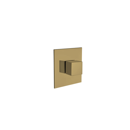 Quadro Volume Control Trim Kit in Matt Gold