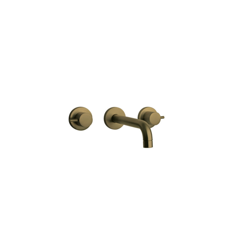 Oden wall mount lav faucet 1.2 GPM Matt Gold PVD