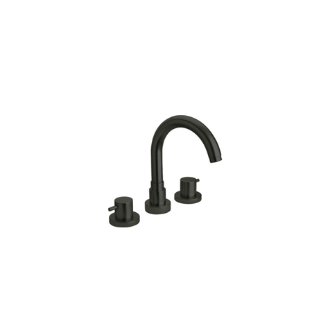 Oden roman tub Matt Black PVD