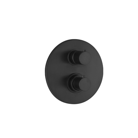 Oden trim kit for valve 691 Matt Black PVD