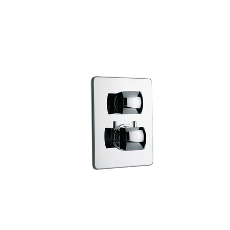 Vellamo thermostatic TRIM with 2 way diverter volume control  Chrome