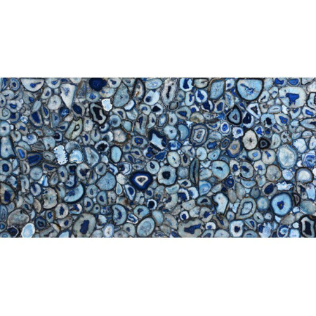 Brazilian Blue Agate Natural Stone