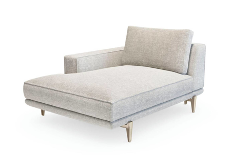 Milton MIT05 Chaise Longue Frame Fabric