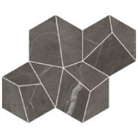 Dstone Sand Music 16.61" x 13.39" Mos Trencadis Porcelain Tile