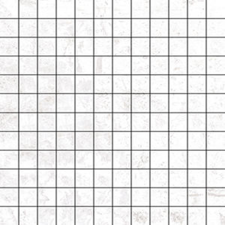 Harlem White Mosaico 2,5x2,5 11,71”x11,71” Porcelain TIle