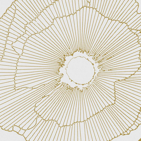 Art-Deco White Spritz  Natural 11,71”x11,71”Porcelain TIle