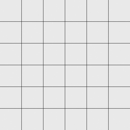 Art-Deco White Nat. Mosaico 5x5 11,71”x11,71” Porcelain TIle