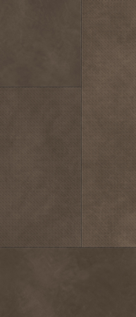Korium Brown Square Sign A 48"x110" Porcelain Tile