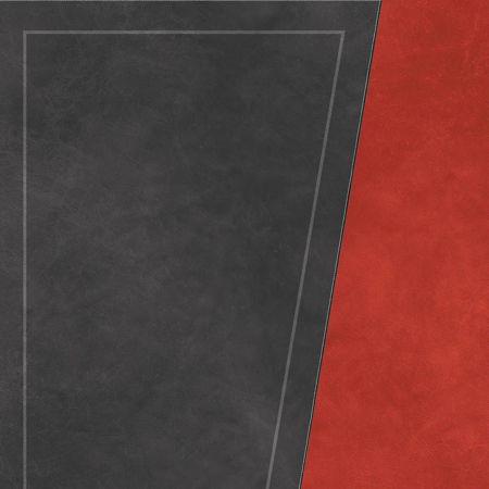 Korium Anthracite Red Diagonal A 48"x110" Porcelain Tile