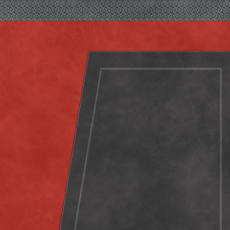 Korium Anthracite Red Diagonal C 48"x110" Porcelain Tile