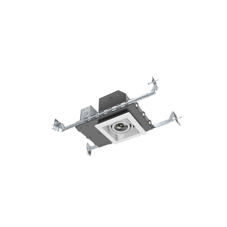 Architectual Recessed LED COB Downlight Single Head Trimed White