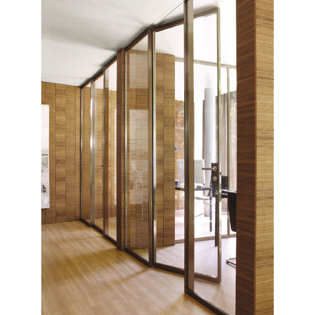 Contemporary Italian Partition Wall System Pavilion Planus