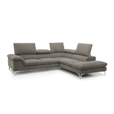 Fori Three Seat Gray Sofa