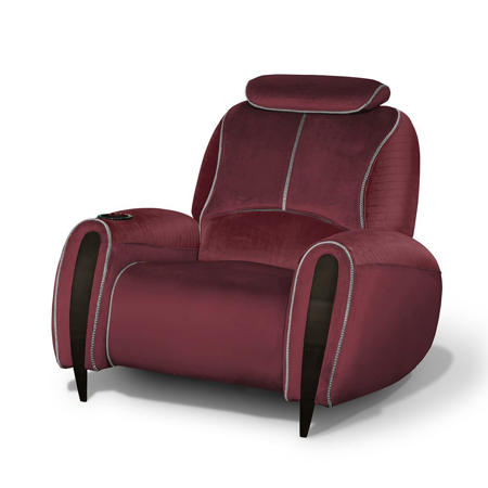 Yas/B Home Cinema Armchair Red