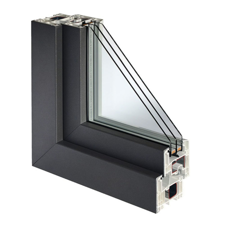 VW-System Alu Vinyl-Aluminum Window