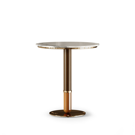 Craig Bar Table, Top: Carrara Marble
