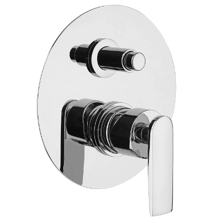 Vitrina Pressure Balance Valve Trim With Diverter