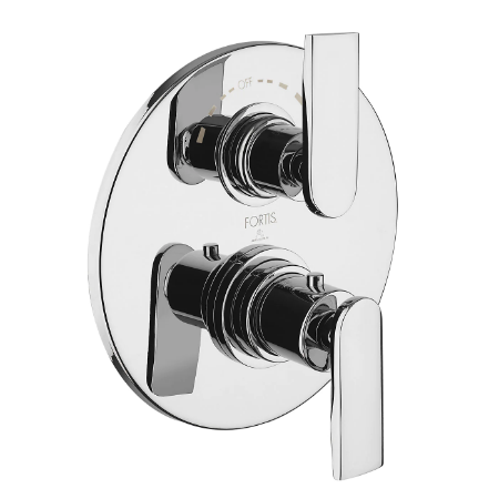 Vitrina 1/2" Thermostatic Valve Trim With Diverter and Volume Control