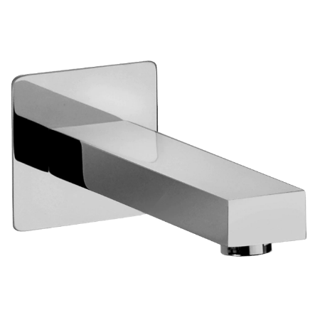 Wall Mount Non-Diverter Tub Spout Polished Chrome