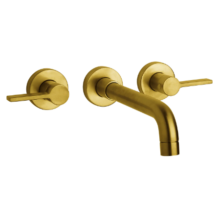 Brera Two Handle 8" Wall Mount Bathroom Sink Faucet Trim