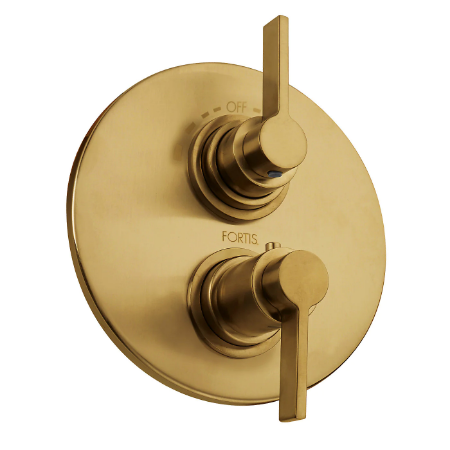 Brera 1/2" Thermostatic Valve Trim With Diverter and Volume Control