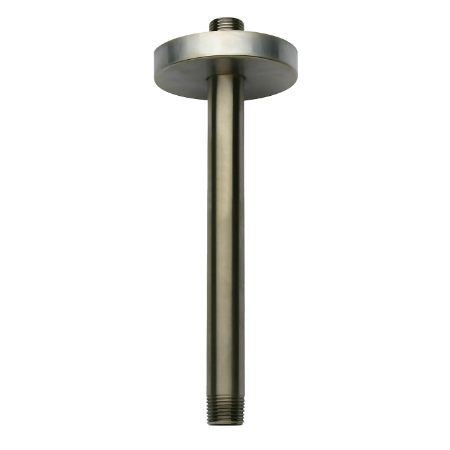 6" Ceiling Mount Shower Arm With Round Flange