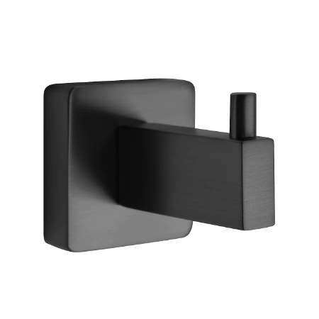 Robe Hook Brushed Black