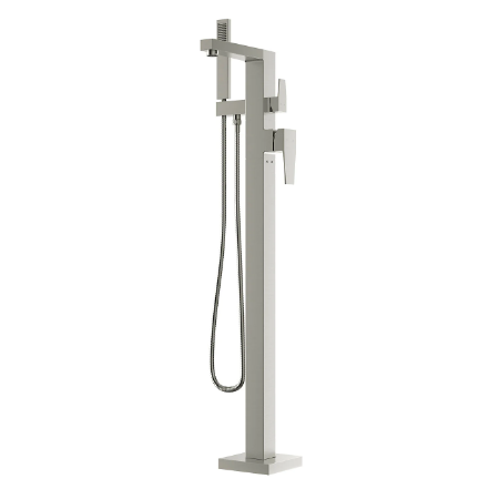 Abruzzo Single Handle Floor Mount Tub Filler With Hand Shower -Trim Only