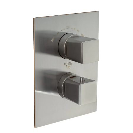 Abruzzo 1/2" Thermostatic Valve Trim With Diverter and Volume Control