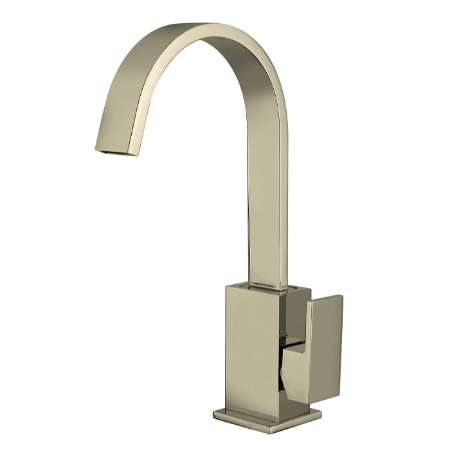 Corsini Single Handle Bathroom Sink Faucet Brushed Nickel