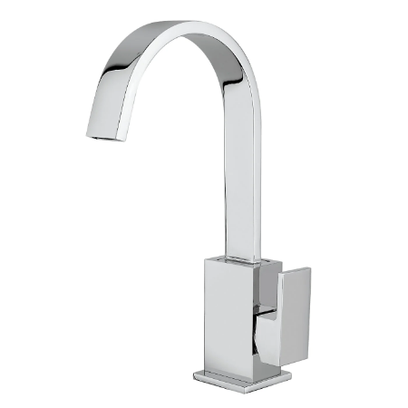 Corsini Single Handle Bathroom Sink Faucet Polished Chrome